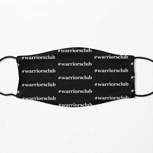 #warriorsclub Kids Mask