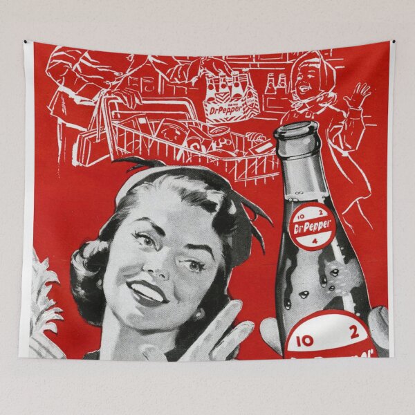 Item preview, Dr Pepper Vintage Poster designed and sold by SchnappiimHaube.