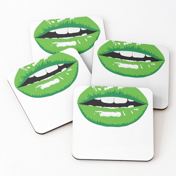 Item preview, Green lips designed and sold by thekyngsqueen.