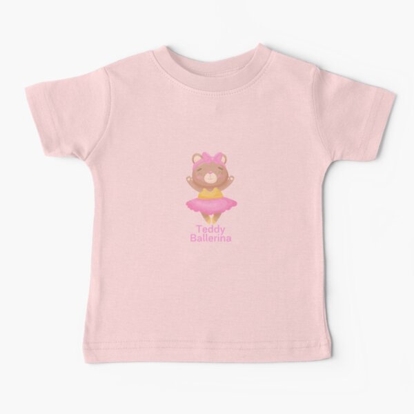 Teddy Ballerina Baby T-Shirt