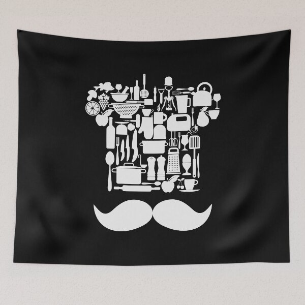 Item preview, Cheff mustaches designed and sold by fanslovers.