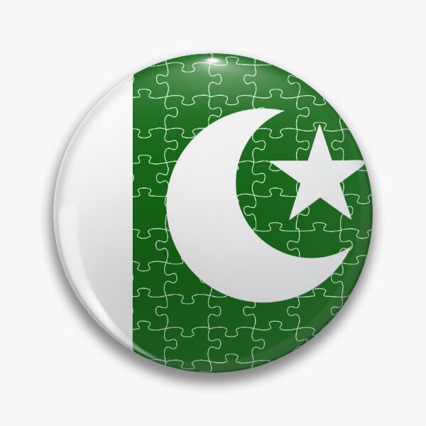 Item preview, Jigsaw on Pakistan Flag designed and sold by basitcv.