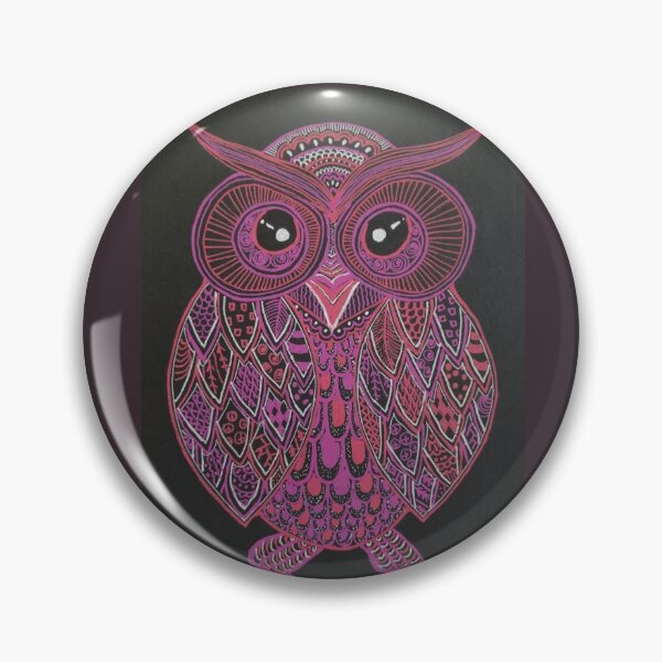 Item preview, A Cute ZenDoodle Owl designed and sold by infinitart.