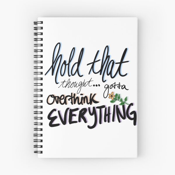 Item preview, Overthink everything! designed and sold by Amy DiNovo.