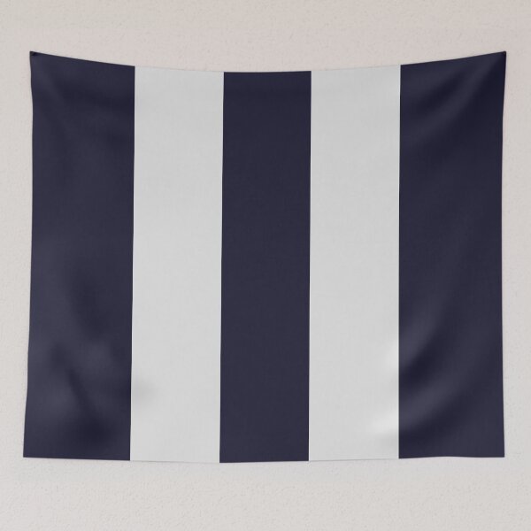 Item preview, West Brom Retro 1978 Navy and White Home Striped designed and sold by Sporting Colour.
