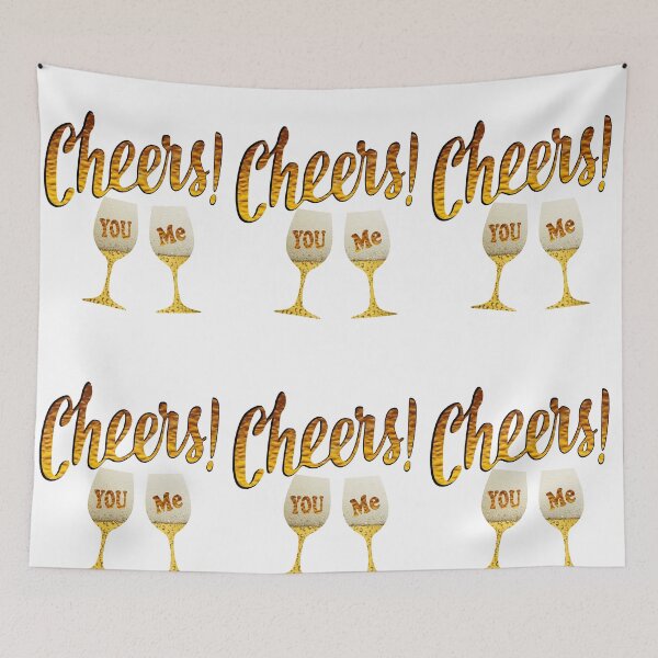 Item preview, New Year Greetings / Cheers You & Me designed and sold by aldona.
