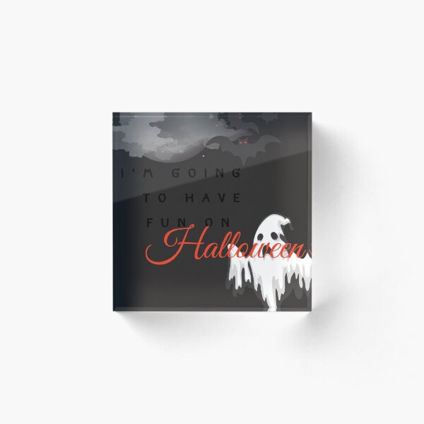 Halloweennight Acrylic Block