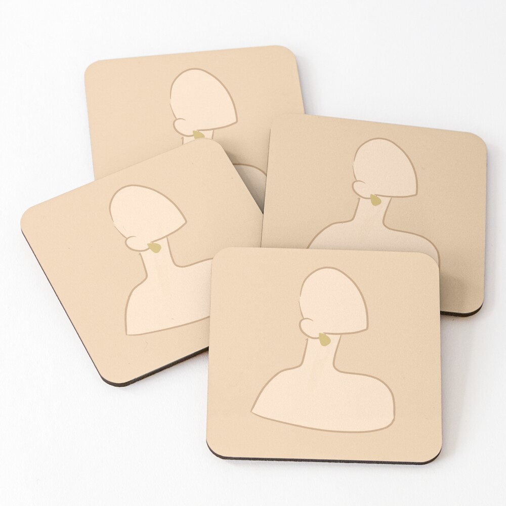 Item preview, Coasters (Set of 4) designed and sold by RGVandMe.