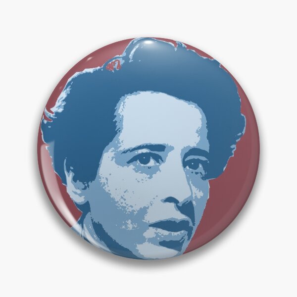 Item preview, Hannah Arendt Blue Red Portrait designed and sold by savantdesigns.
