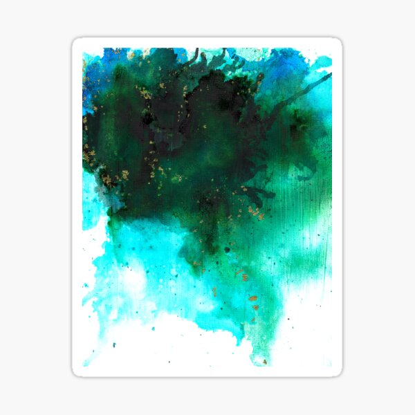 Aqua Haze Sticker
