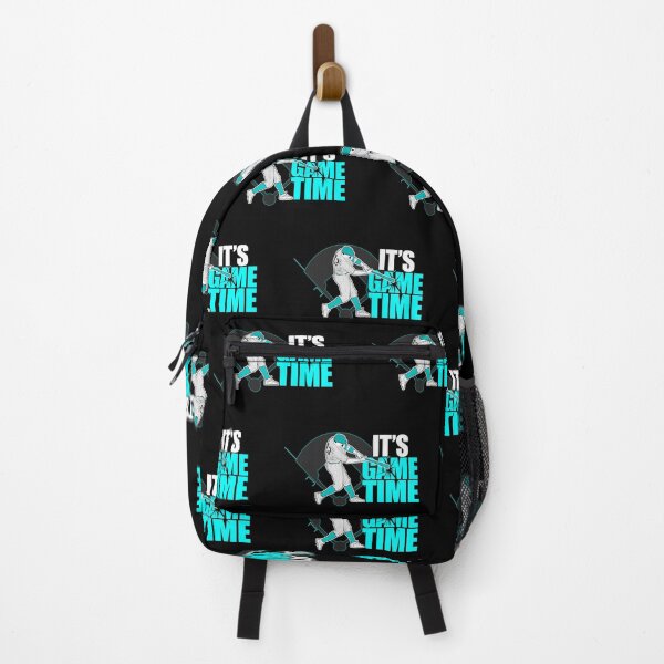 Item preview, It's Game Time - Baseball (Aqua) (Pattern 2) designed and sold by Adamzworld.