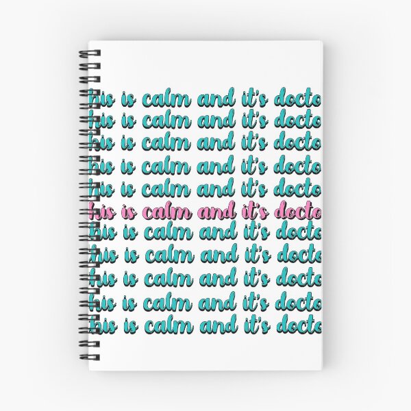 Item preview, this is calm and it’s doctor designed and sold by beccadiann.