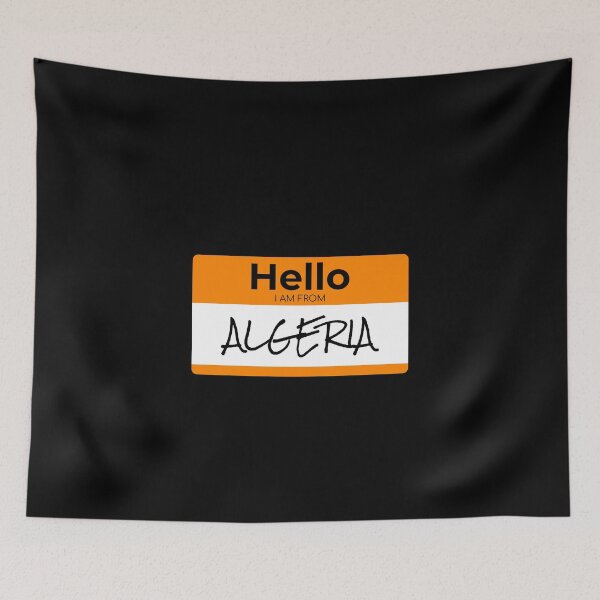 Item preview, Hello I am From Algeria Stylish Design  designed and sold by ArabCorner.