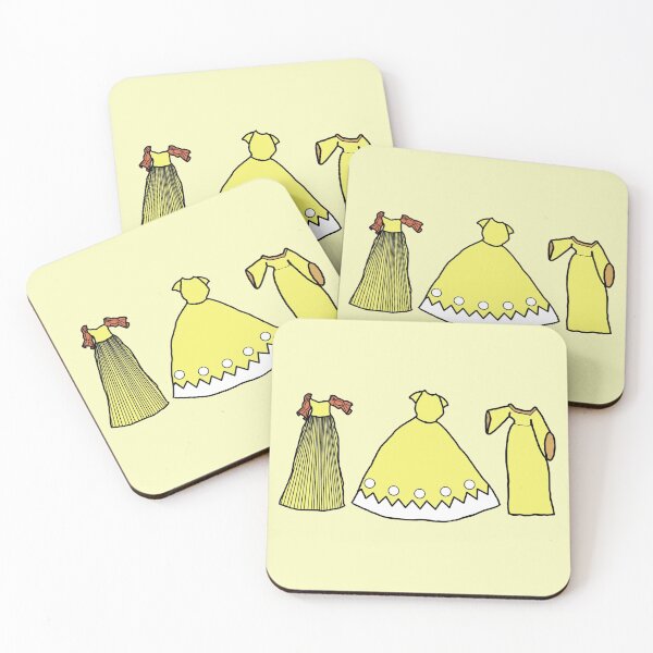 Item preview, Vivid Yellow Ballgowns designed and sold by LochNestFarm.