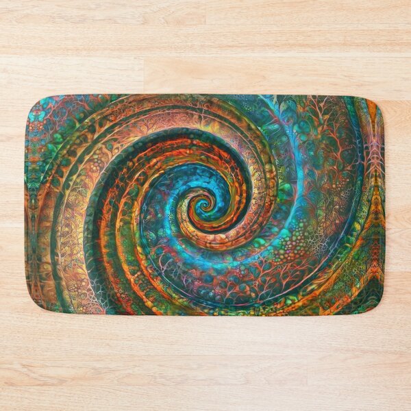 Item preview, Abstraction of Fibonacci spiral || stickers | mask | phone case | posters | sweatshirt | hoodie designed and sold by blackhalt.