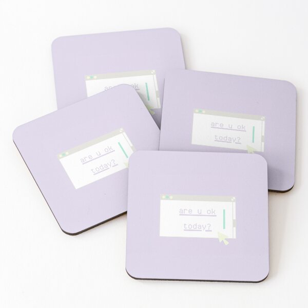 Item preview, Are U Okay Today? (Lilac Color) designed and sold by artsy-berri.