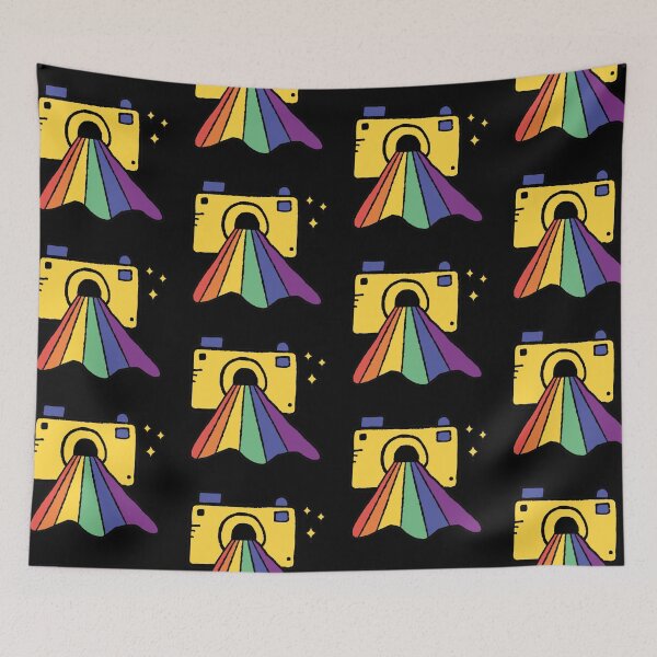 Item preview, Rainbow camera designed and sold by Cat-designs.