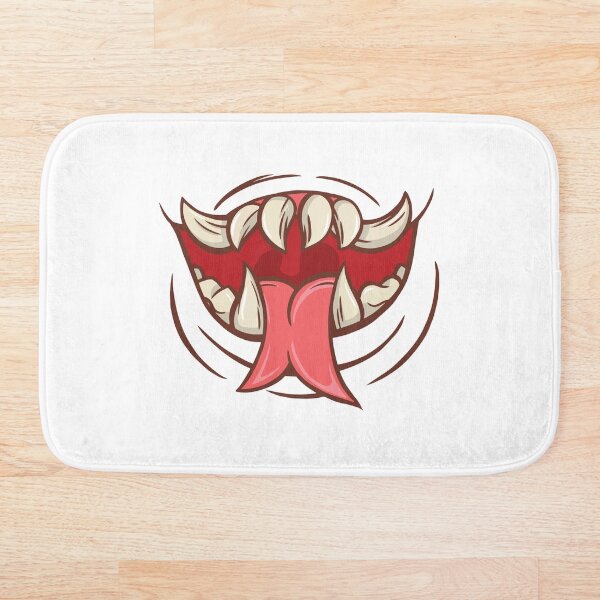 Monster Mouth Bath Mat