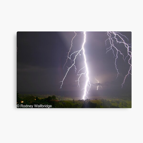 Retina Burnage Metal Print
