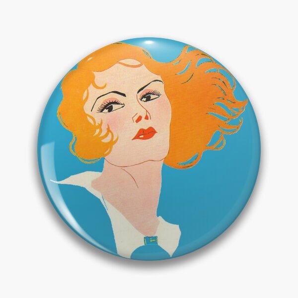 Item preview, Art Deco Redhead designed and sold by elsonco.