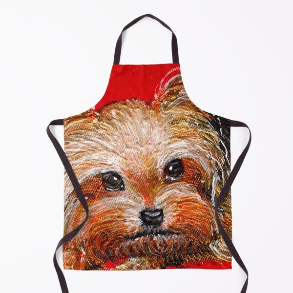 Item preview, DOG: Yorkshire Terrior Yorkie *Diamond in the Ruff*~Pop Art~Original Painting~LilyKoArt designed and sold by Spinning Plates 360.