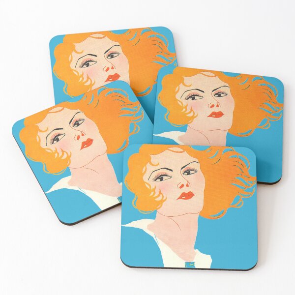 Item preview, Art Deco Redhead designed and sold by elsonco.
