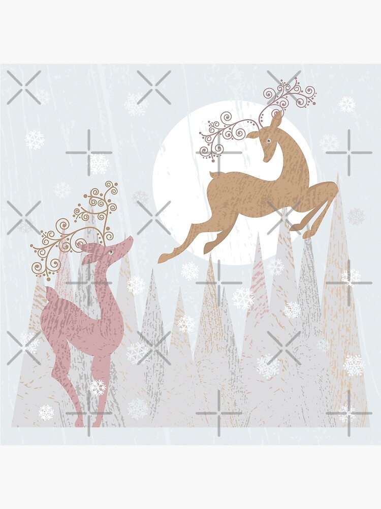 Christmas Deer by rusanovska