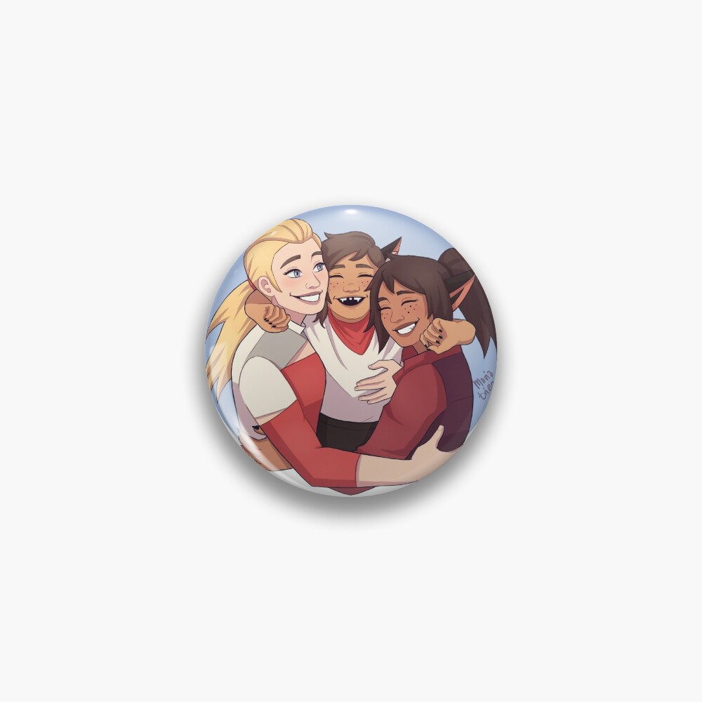 catradora family + finn Pin for Sale by mariatries