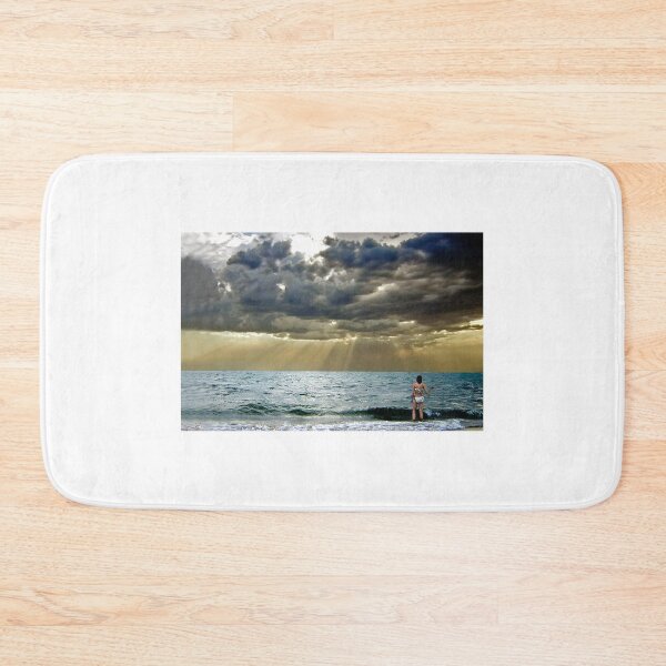 Item preview, Bikini girl at dusk designed and sold by Roz McQuillan Fine Art & Photography.