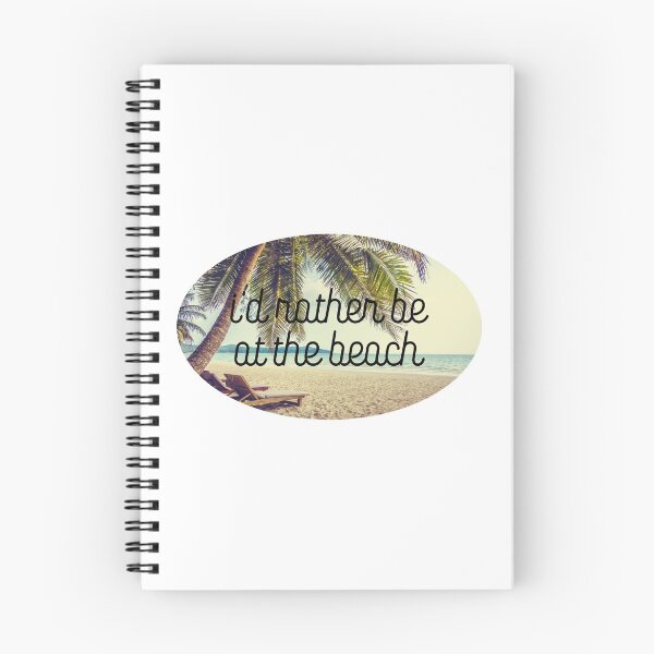Artikelvorschau, Retro Script Ich wäre lieber am Strand | Palme & Sonnenliege entworfen und verkauft von CarlosAlberto.