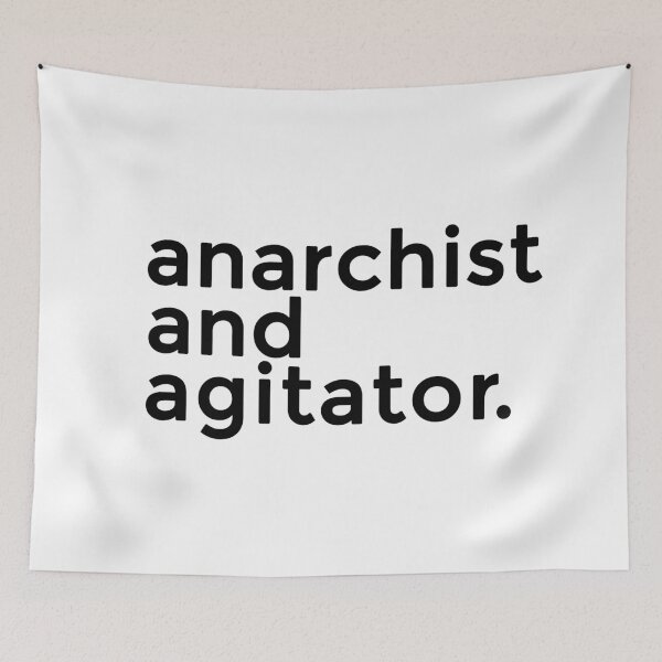 Item preview, Anarchist and Agitator TikTok Text designed and sold by doskeyphoto.