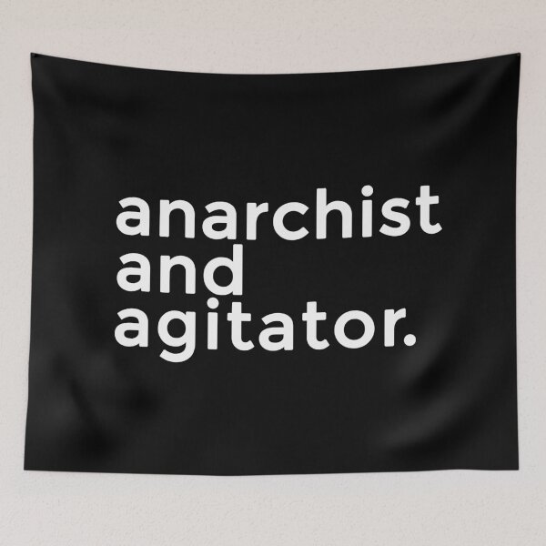 Item preview, Anarchist and Agitator TikTok Text designed and sold by doskeyphoto.