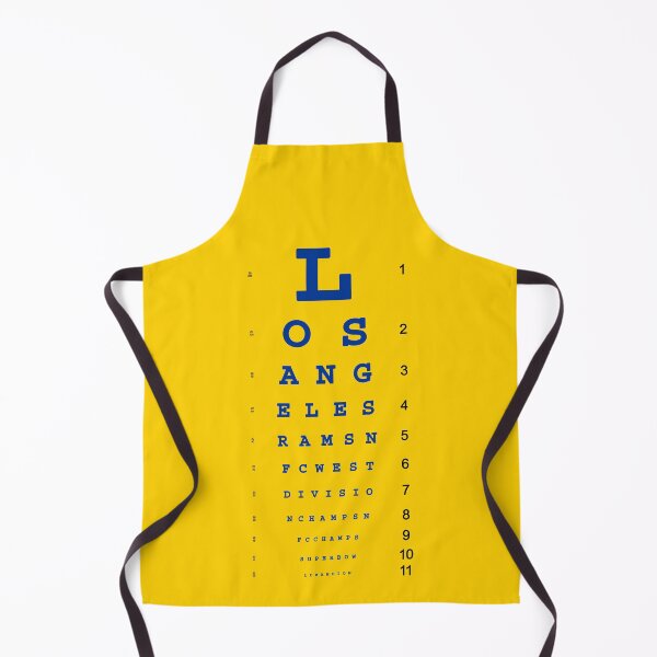 Item preview, Rams Champs Eye Chart - Royal in Sol designed and sold by Ramheart.