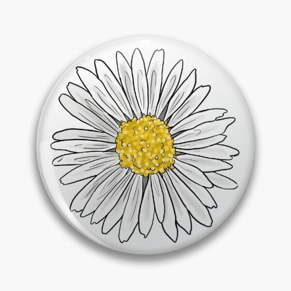 Item preview, Daisy retro sticker designed and sold by Createartforfun.