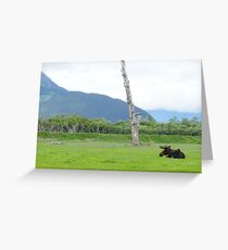 And That is a Moose Greeting Card