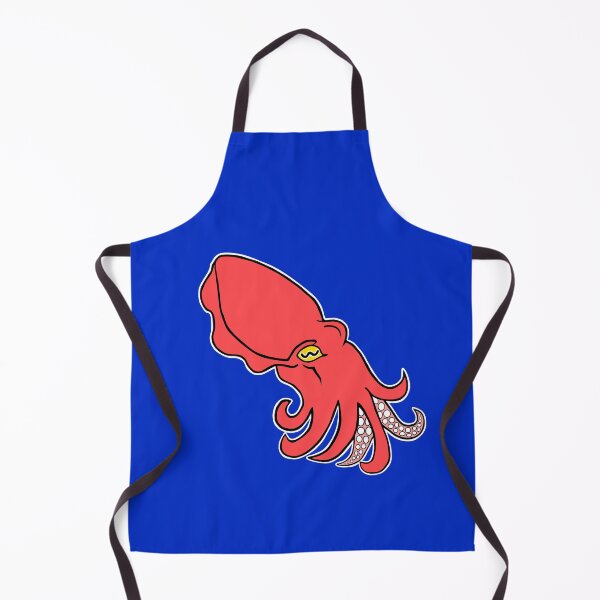 Item preview, Red Cuttlefish with outline designed and sold by jentiger.