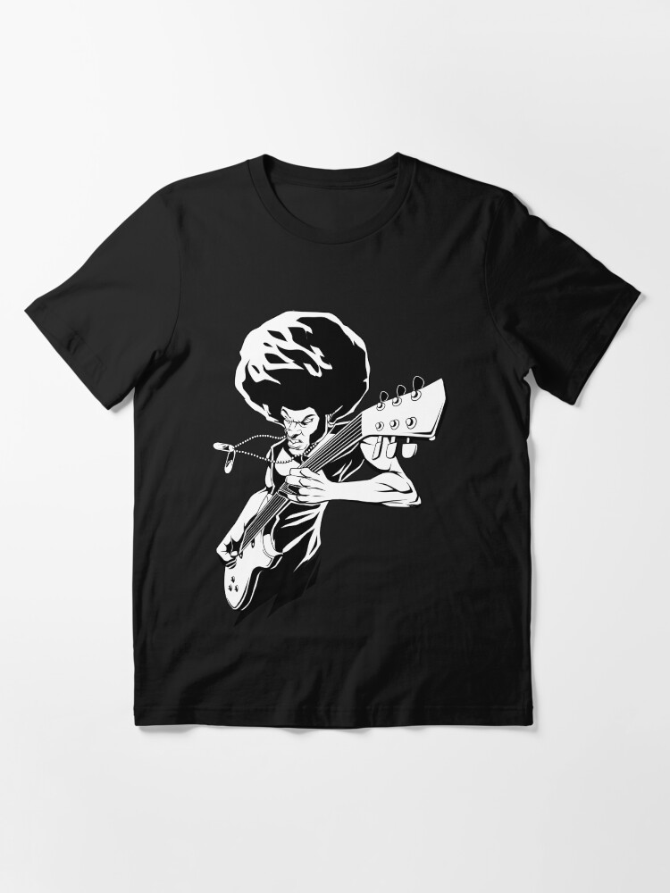 Alternate view of Afro Rock Guitarist Essential T-Shirt