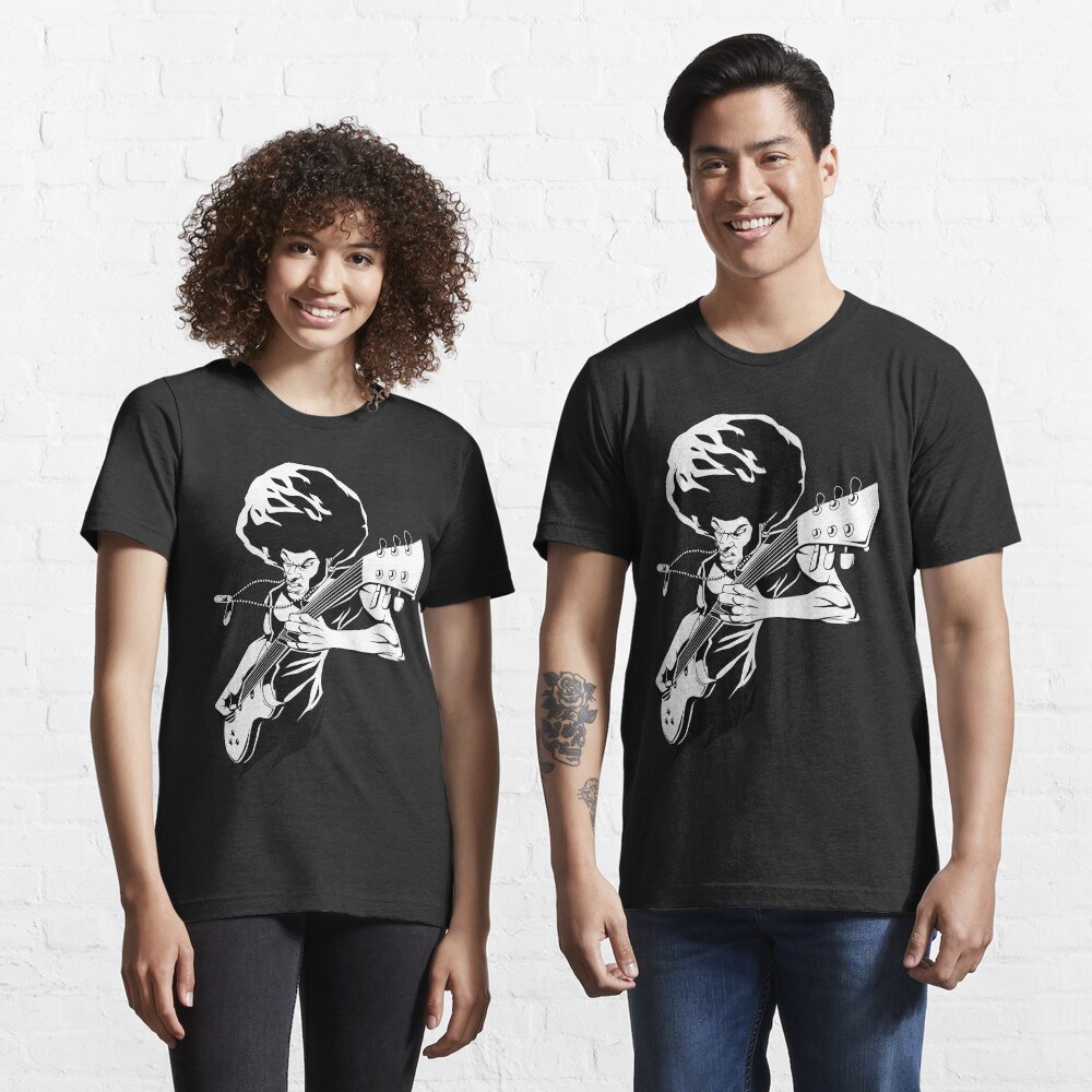 Afro Rock Guitarist Essential T-Shirt