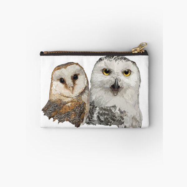 Item preview, Snowy Owl and Barn Owl designed and sold by obscurite.