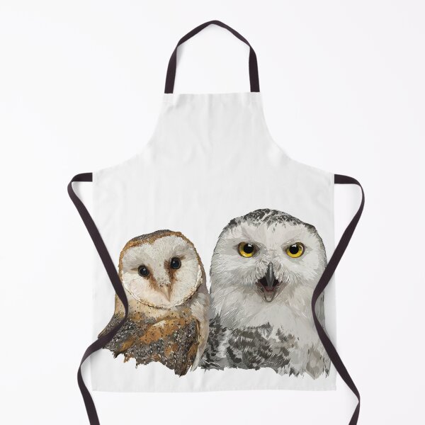 Item preview, Snowy Owl and Barn Owl designed and sold by obscurite.