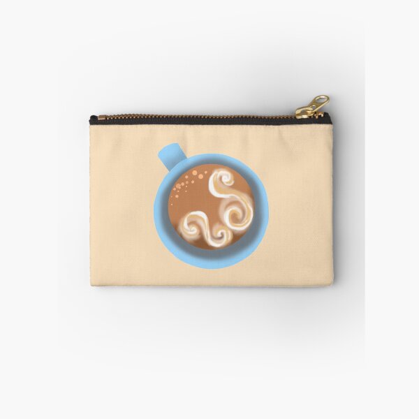 Item preview, Copy of Cup of Coffee Latte with Cream and Choco Syrup designed and sold by fluffeeair.