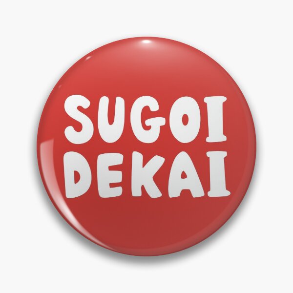 SUGOI DEKAI, Uzaki-Chan Wants To Hang Out! Animé-Inspired Design Pin