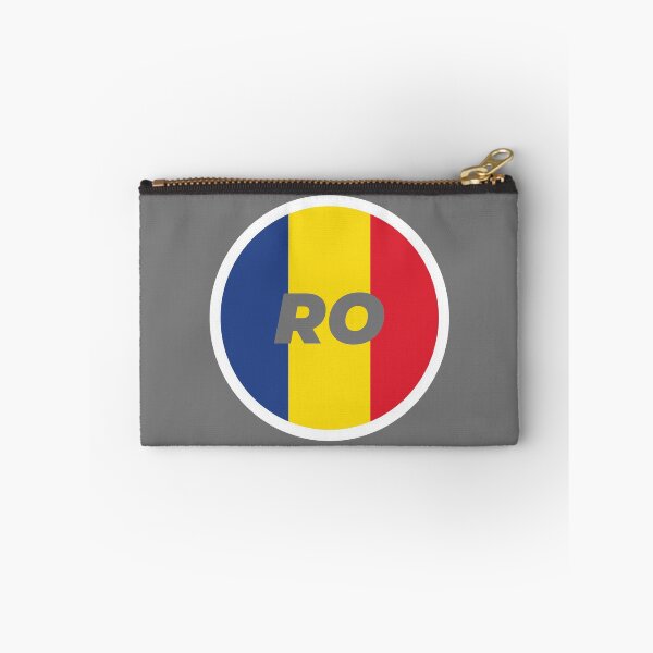 Item preview, Romania | Round Flag With Country Code designed and sold by CarlosAlberto.