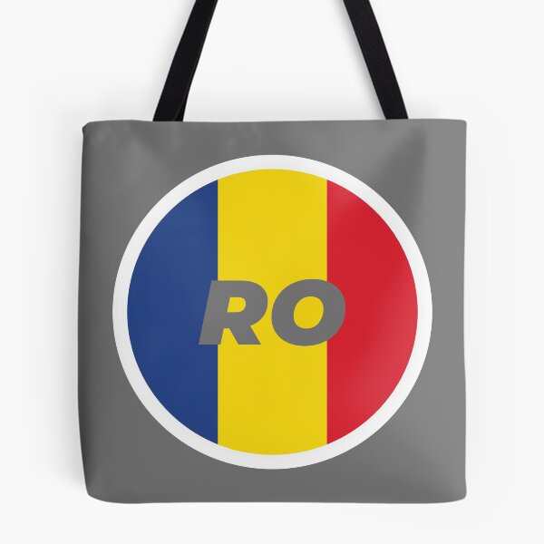Item preview, Romania | Round Flag With Country Code designed and sold by CarlosAlberto.