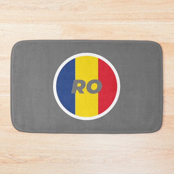 Item preview, Romania | Round Flag With Country Code designed and sold by CarlosAlberto.