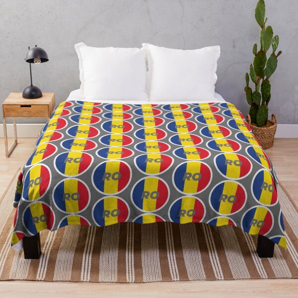 Item preview, Romania | Round Flag With Country Code designed and sold by CarlosAlberto.