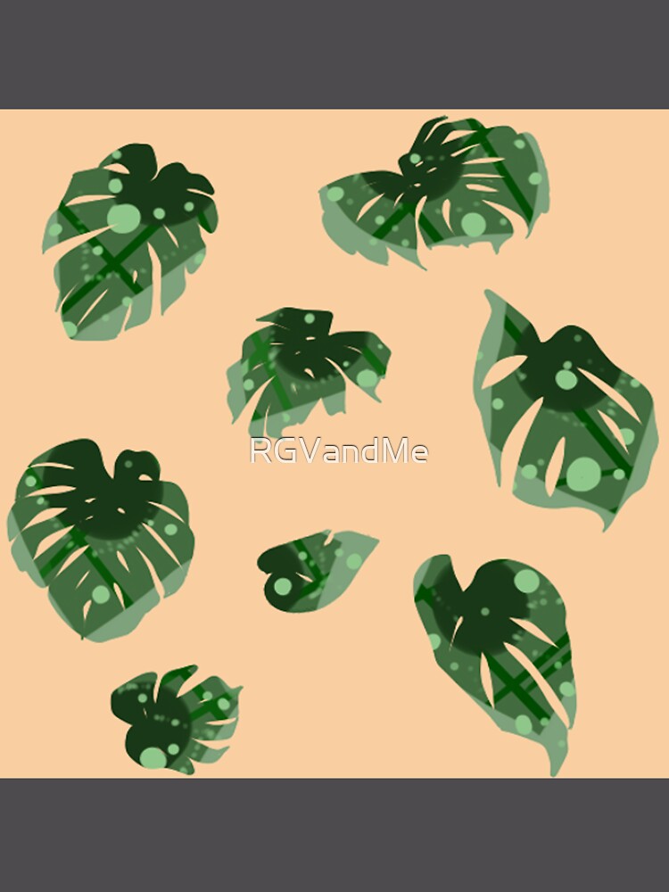Thumbnail 6 von 6, Premium Oversized Pullover, Monstera-Muster designt und verkauft von RGVandMe.