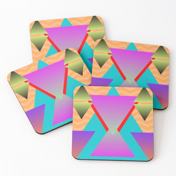 Item preview, Geometric triangle retro pattern designed and sold by Liquid Caper.