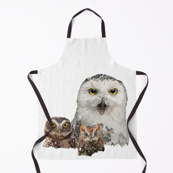 Item preview, Snowy Owl, Owl and Little Owl designed and sold by obscurite.