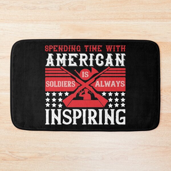 Item preview, Spending Time With America’s Soldiers Is Always Inspiring designed and sold by GoodVibeDesign.
